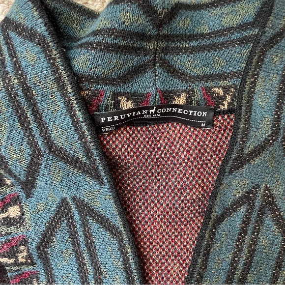 Peruvian Connection Cardigab - Picture 2 of 6